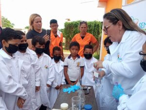 Fundación INZIT socializó conocimientos con semilleros científicos de la Escuela Rural Corazón de Mi Patria en Zulia