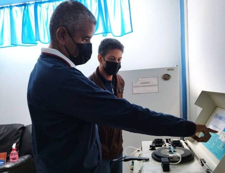 Cayapa Heroica recupera equipos de plasmaféresis del Hospital Dr. Raúl Leoni en Bolívar