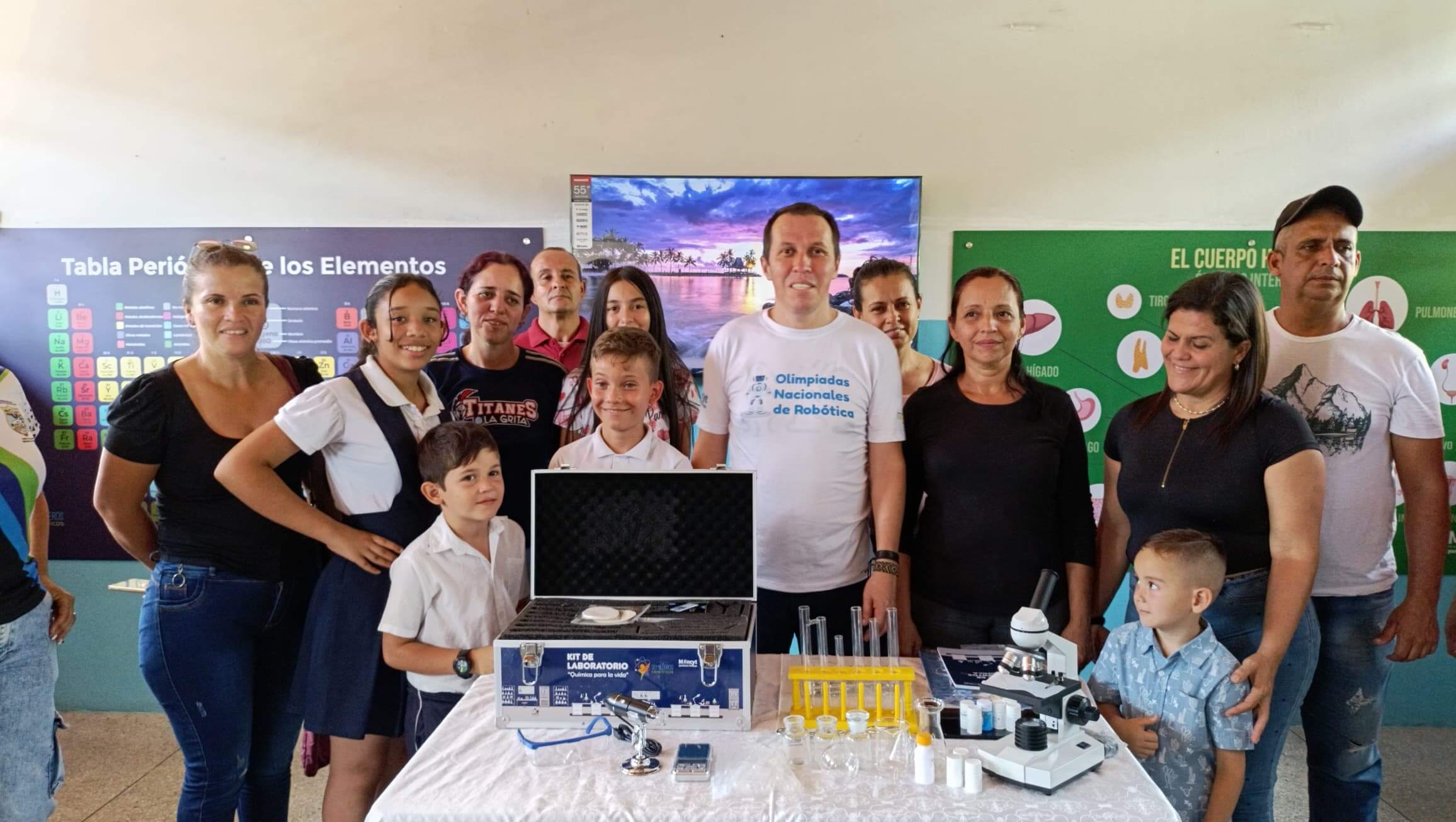 Instalan nuevos laboratorios de ciencia en el municipio Seboruco del estado Táchira