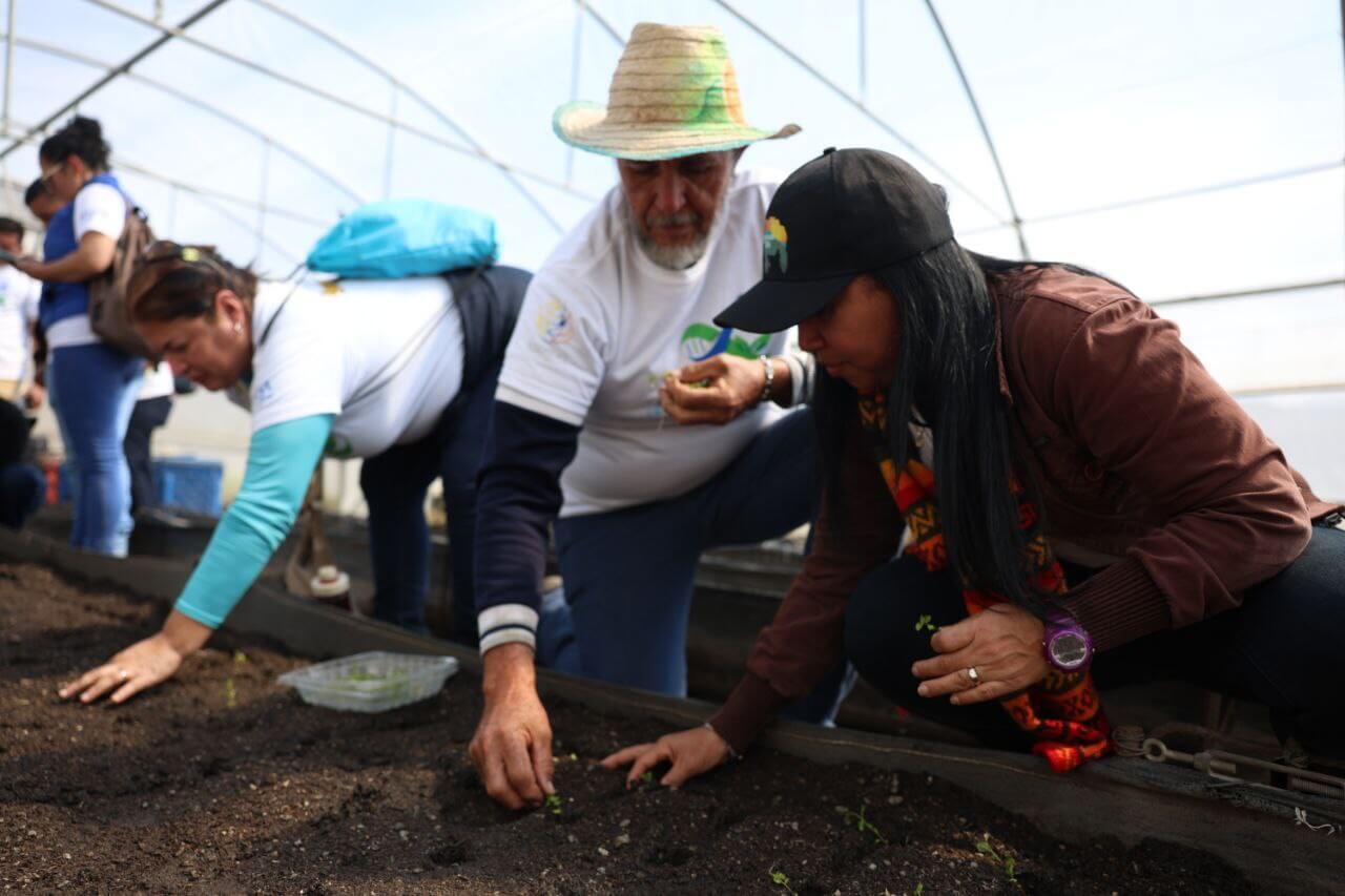 Productores de Nueva Esparta conocen espacios de Cebisa en Mérida