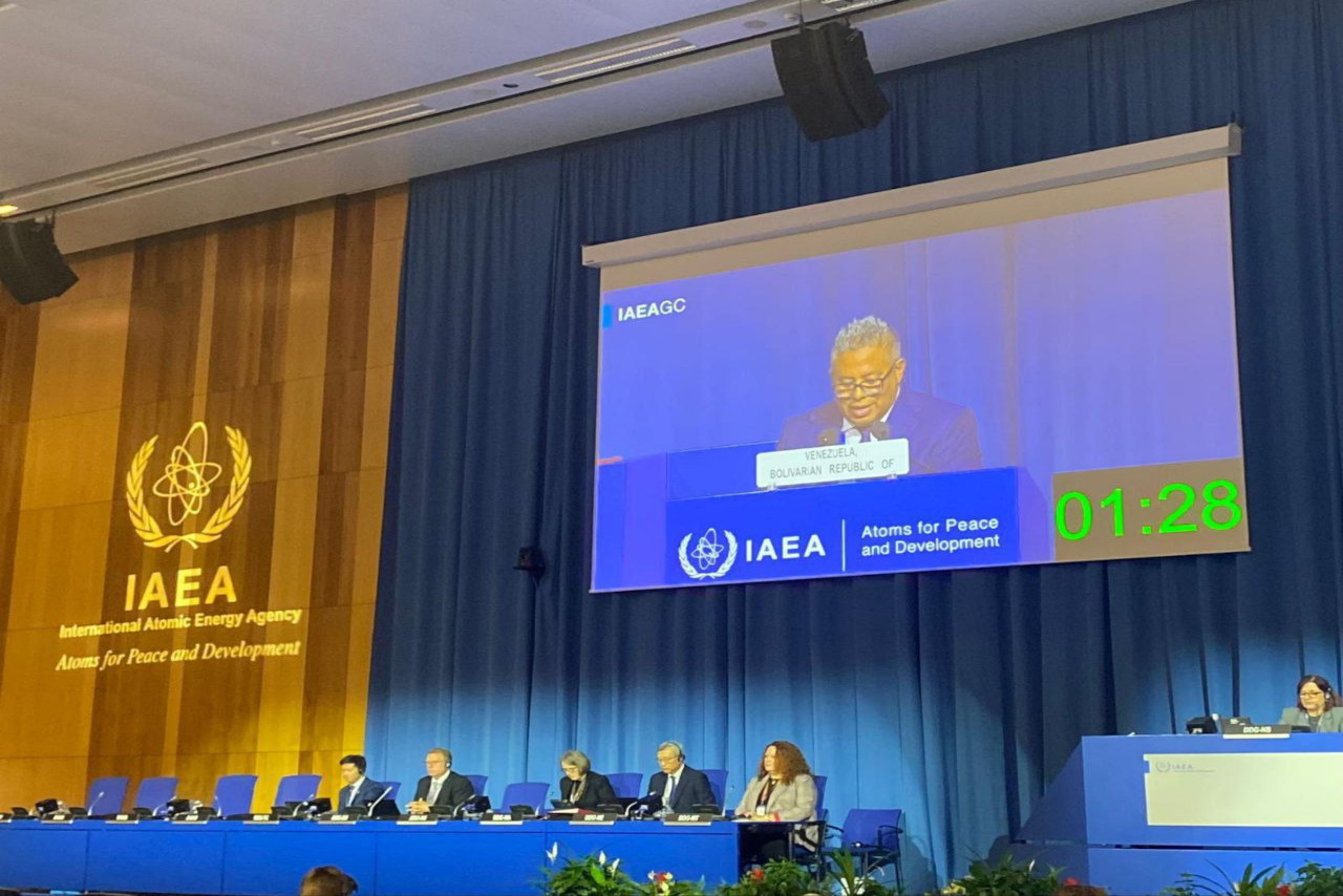 En este momento estás viendo Venezuela participa en la 69ª Reunión Ordinaria de la Conferencia General de la OIEA