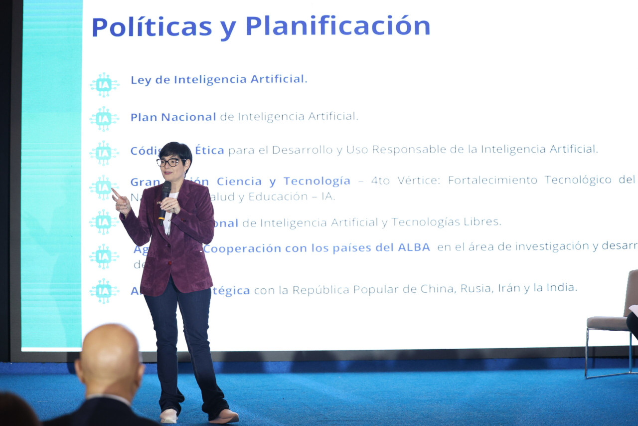 En este momento estás viendo Presentan avances científicos y tecnológicos en Expoforo Empresarial Venezuela Productiva 2025