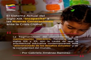 Lee más sobre el artículo El mundo clama por una educación transformadora