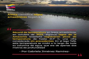 Lee más sobre el artículo Alerta científica: lagos amazónicos llegan a 41 °C