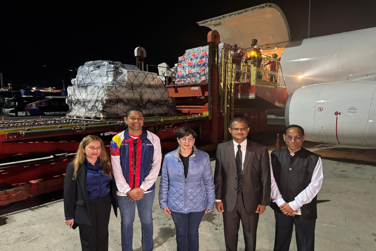 En este momento estás viendo Venezuela recibe 135.000 vacunas para fortalecer Programa Nacional de Inmunización