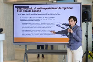 Lee más sobre el artículo Ministra Gabriela Jiménez insta a rescatar el pensamiento bolivariano para fortalecer la unidad latinoamericana