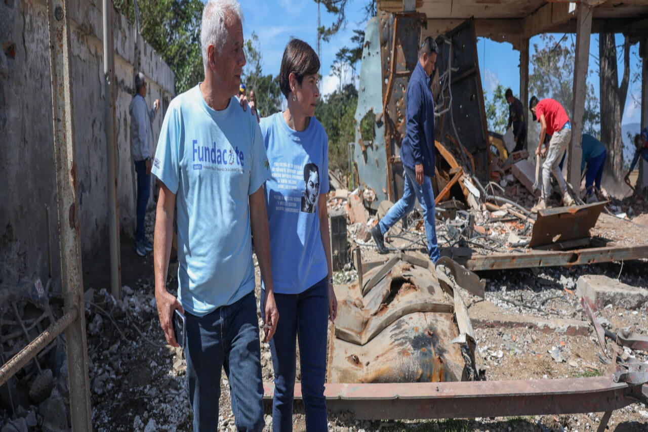 En este momento estás viendo Inician trabajos de reconstrucción en centros de investigación del IVIC destruidos por el bombardeo