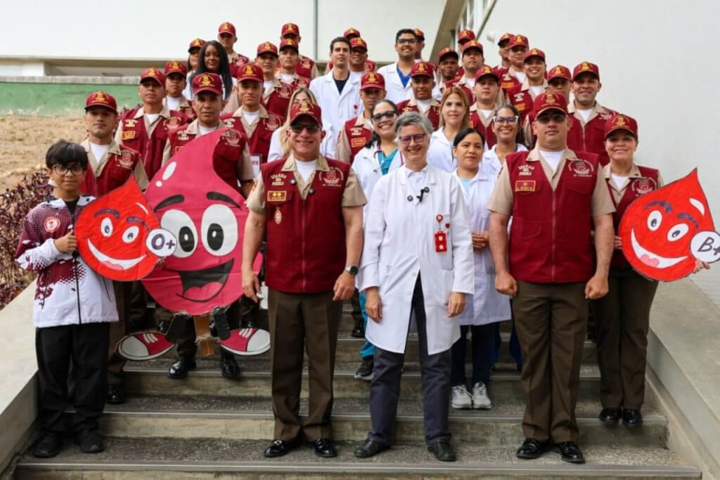 Inicia mega jornada nacional de donación de sangre en favor de la infancia venezolana