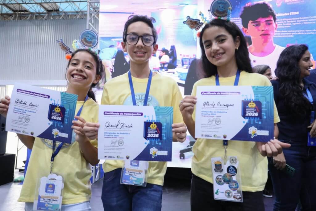Delegaciones regionales Andes – Los Llanos rumbo a las Olimpiadas Nacionales de Robótica Creativa 2026