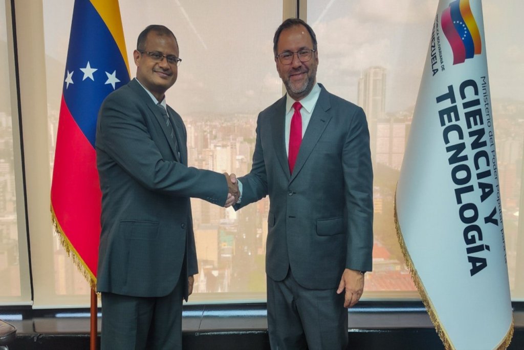 Venezuela e India fortalecen agenda de cooperación bilateral para impulsar el avance científico y la transformación digital