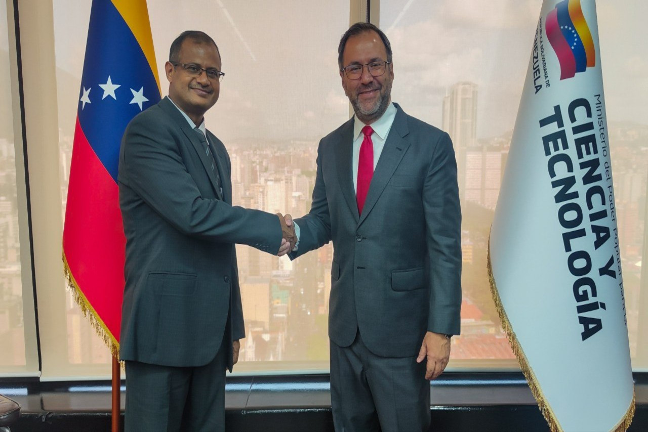 En este momento estás viendo Venezuela e India fortalecen agenda de cooperación bilateral para impulsar el avance científico y la transformación digital